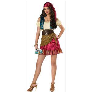 Incharacter Gypsy Costume New Juniors M Halloween